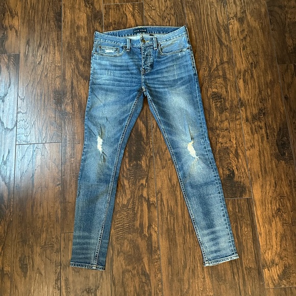 Five Four Gustav Skinny Jeans Size 32x32 Black, Light and blue jeans - Picture 2 of 6